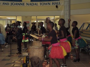 Band playing music