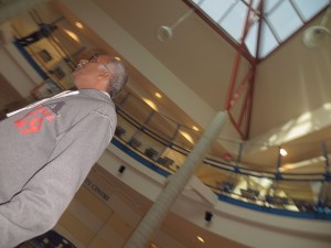 A man at a concert